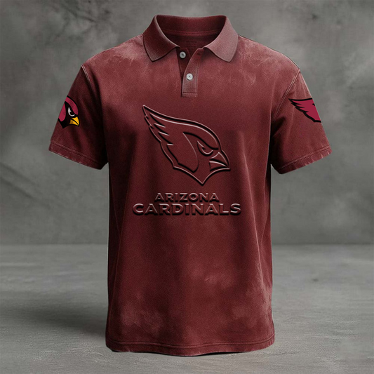 ARI x NFL Embossed Polo Shirt DATND TANTD