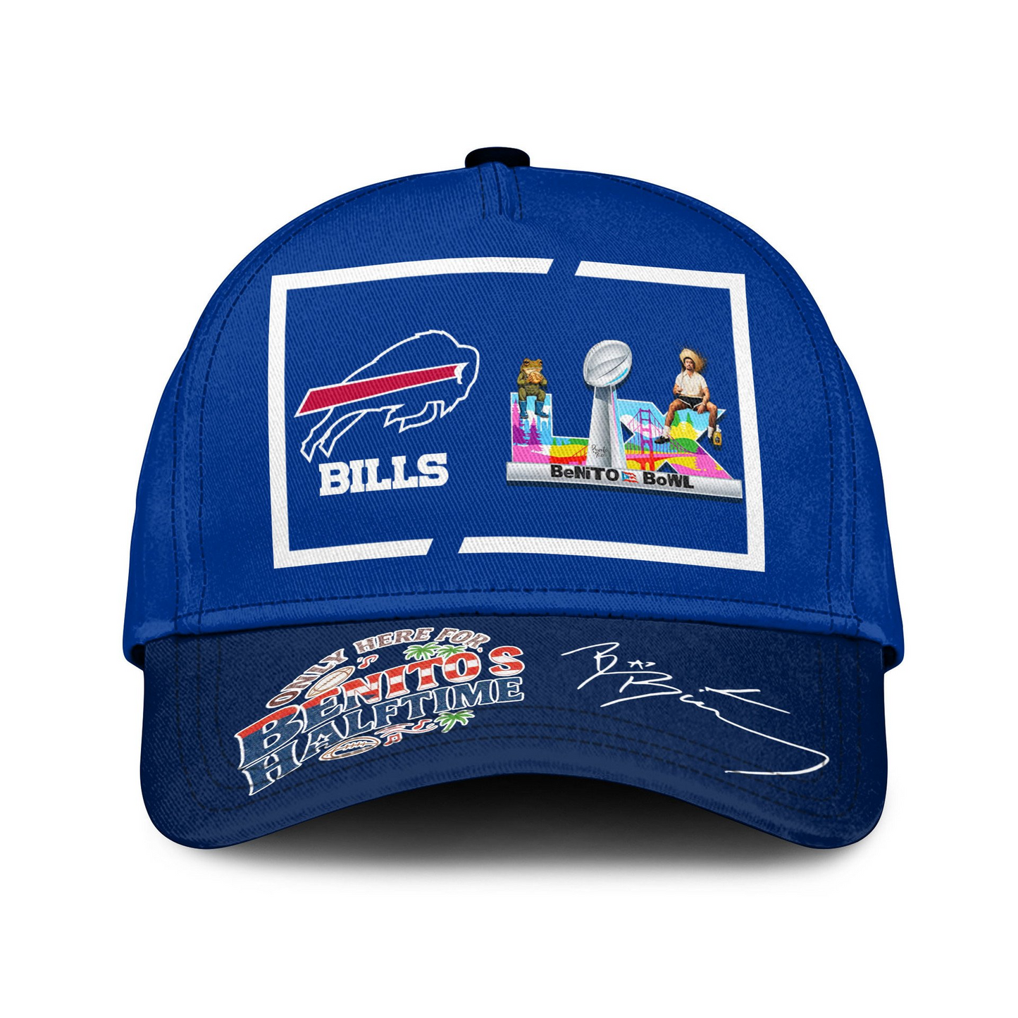 BB Premium NFL Only Here For Benitos Halftime Cap DDT HLPHUONG