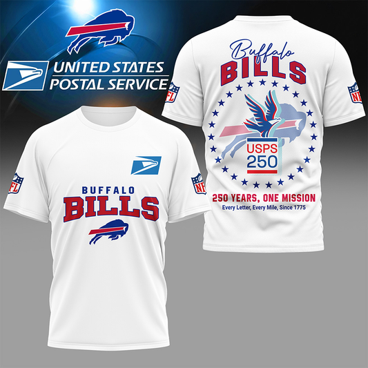 BB Premium NFL United States Postal Service 250th Anniversary 3D Shirt DDT CTND