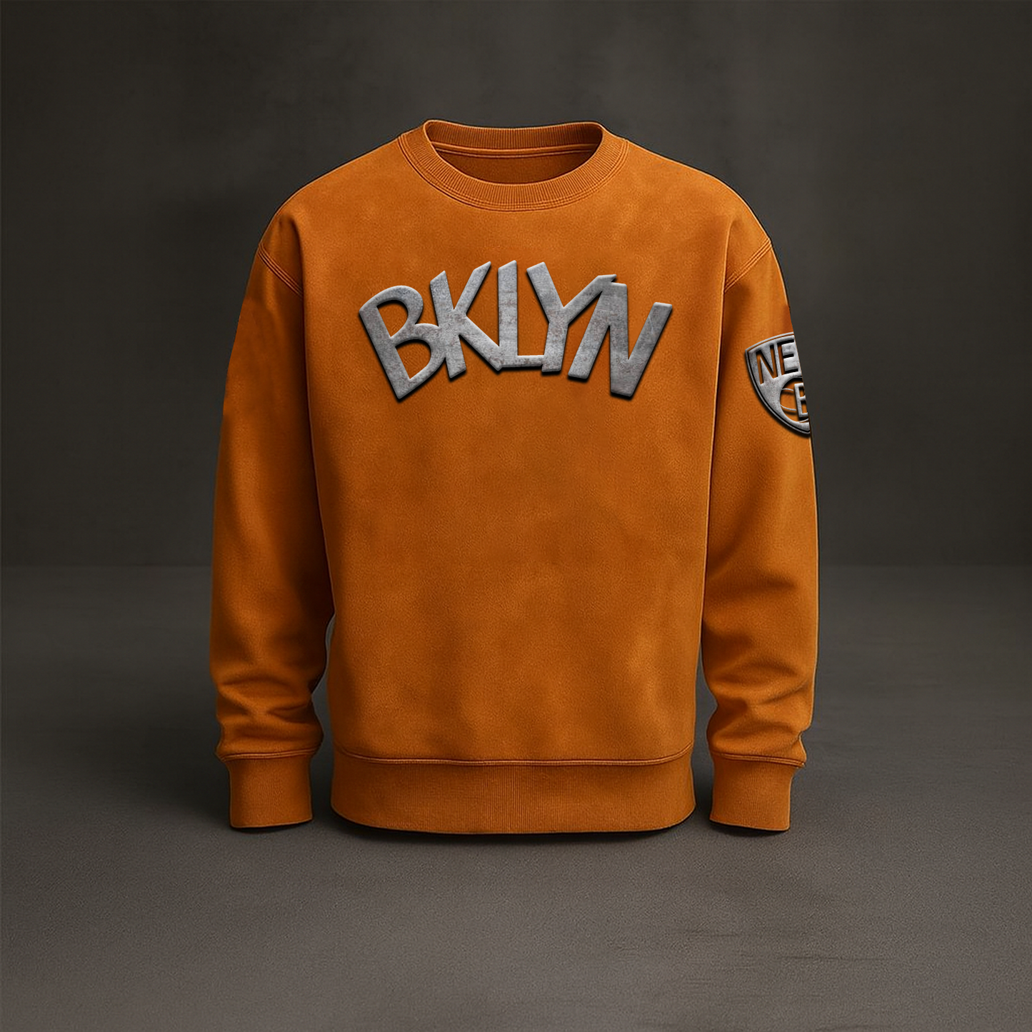 BKN x NBA Embossed Sweat Shirt DATND TANTD