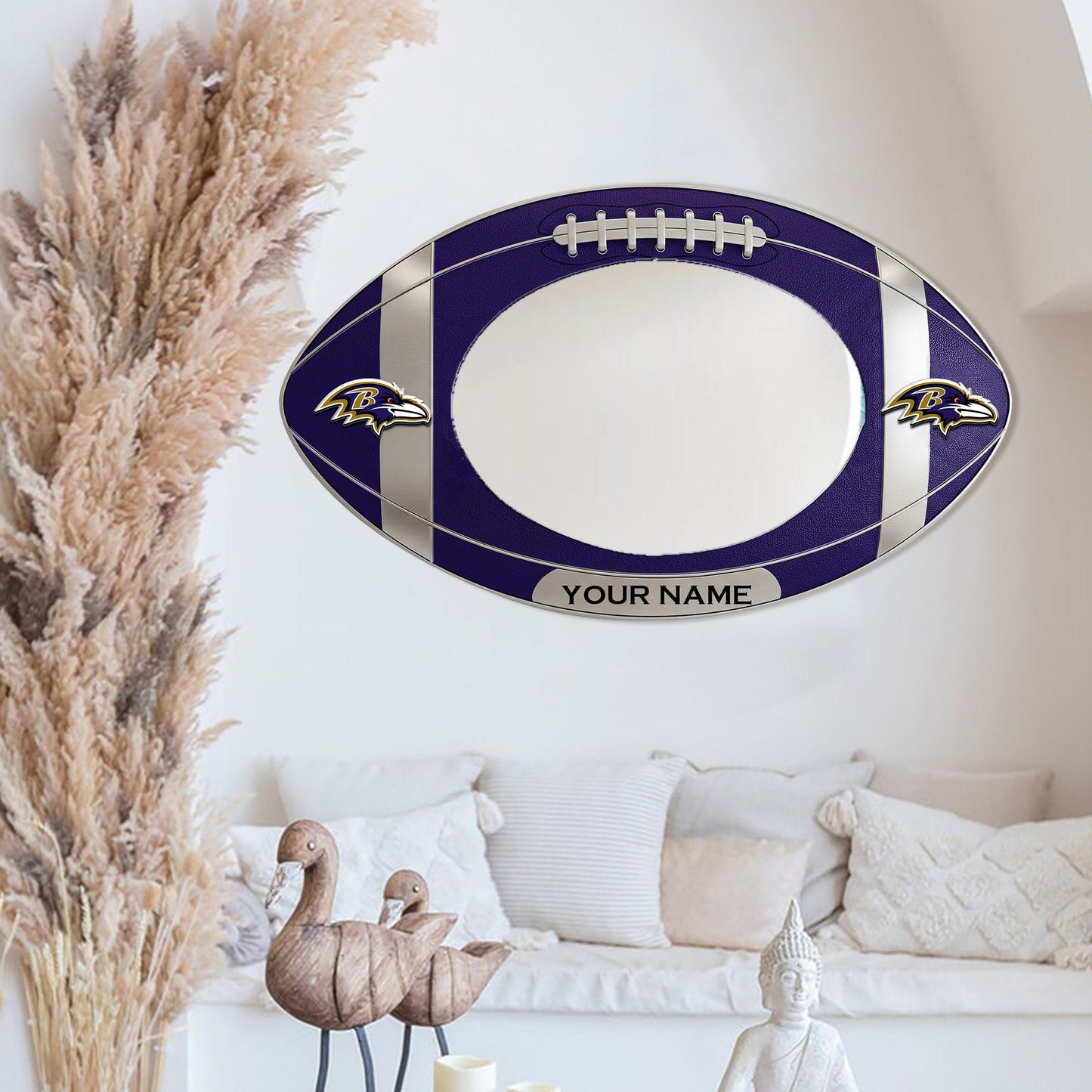 BR Custom NFL Wall Mirror Decor For Fan DDT CTND