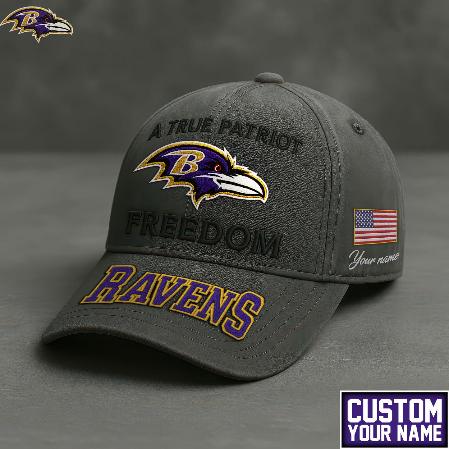 BR Premium NFL A True Patriot Cap DDT CTND