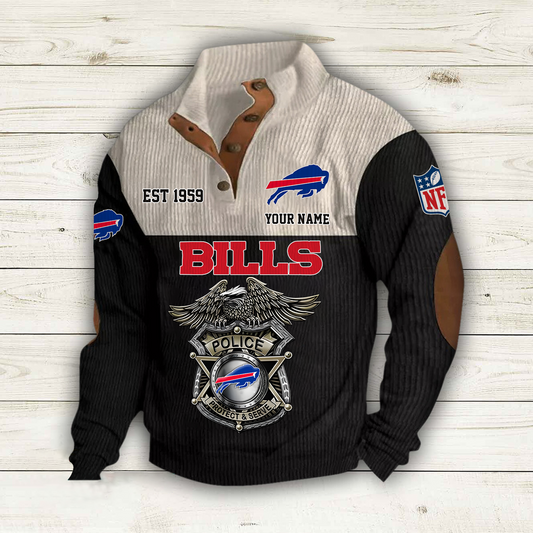 BUF x NFL Custom Name Sport Sweatshirt DatND DVT