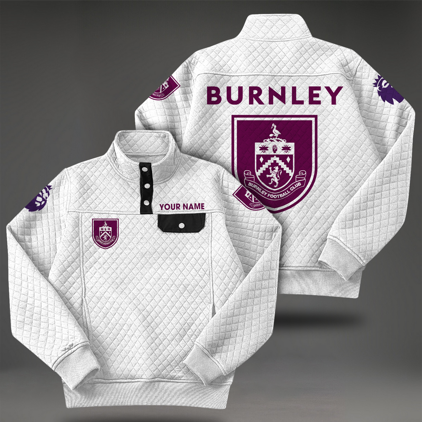 BUR x EPL Quilted Sweatshirt DatND DVT