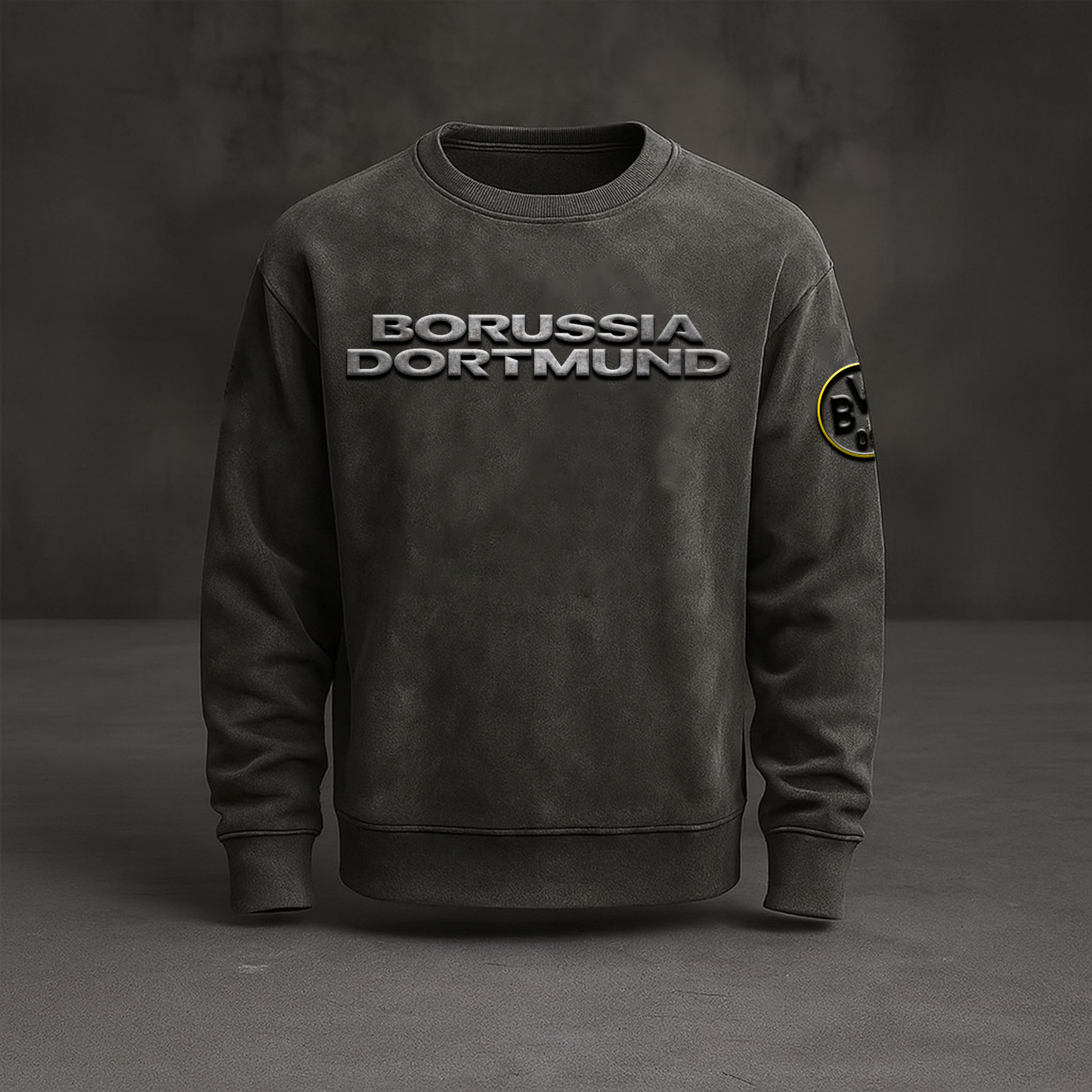 BVB x UEFA Embossed Sweat Shirt DATND TANTD