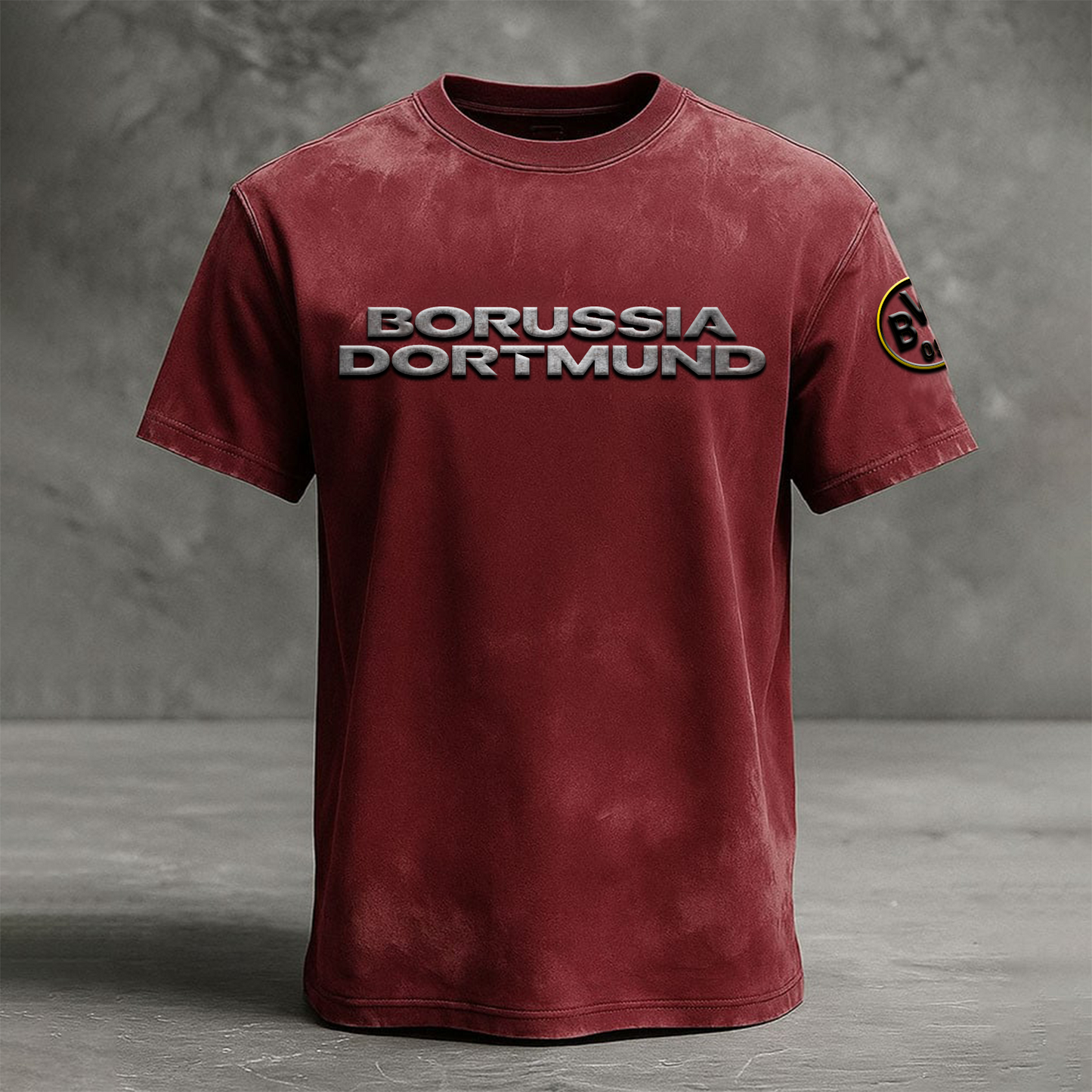 BVB x UEFA Embossed Tshirt DATND TANTD 2310