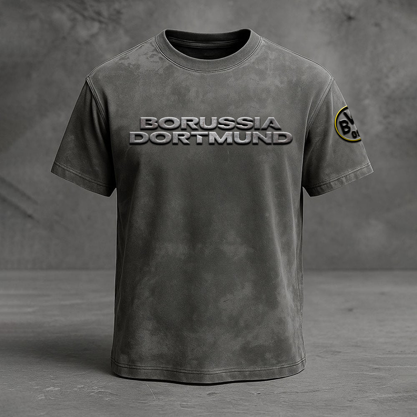 BVB x UEFA Embossed Tshirt DATND TANTD 2310