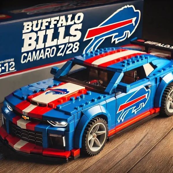 NFL x BR Camaro Football Team Building Blocks V1 NAK
