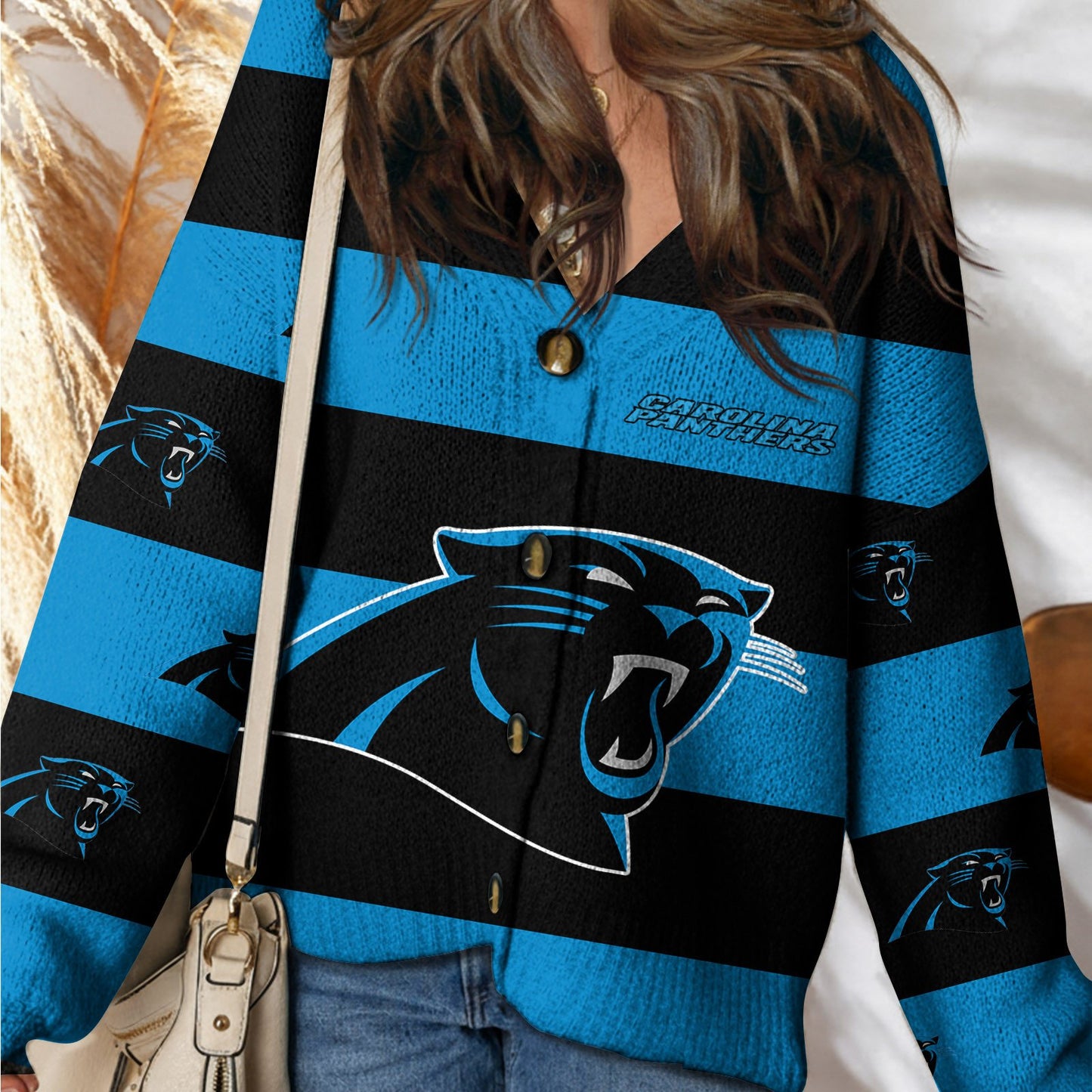 CAR x NFL Cardigan Sweatshirt With Button DatND DVT