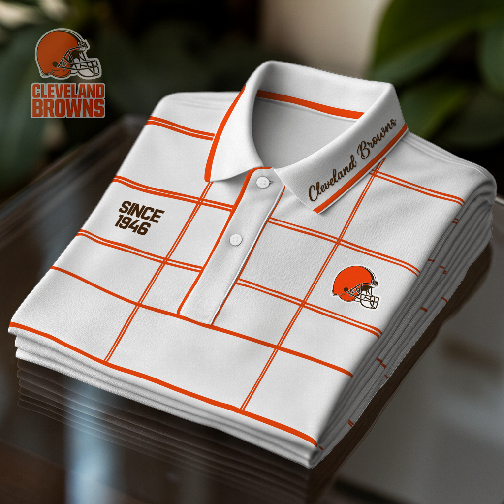 CLE Premium NFL Polo Shirt DDT NTL