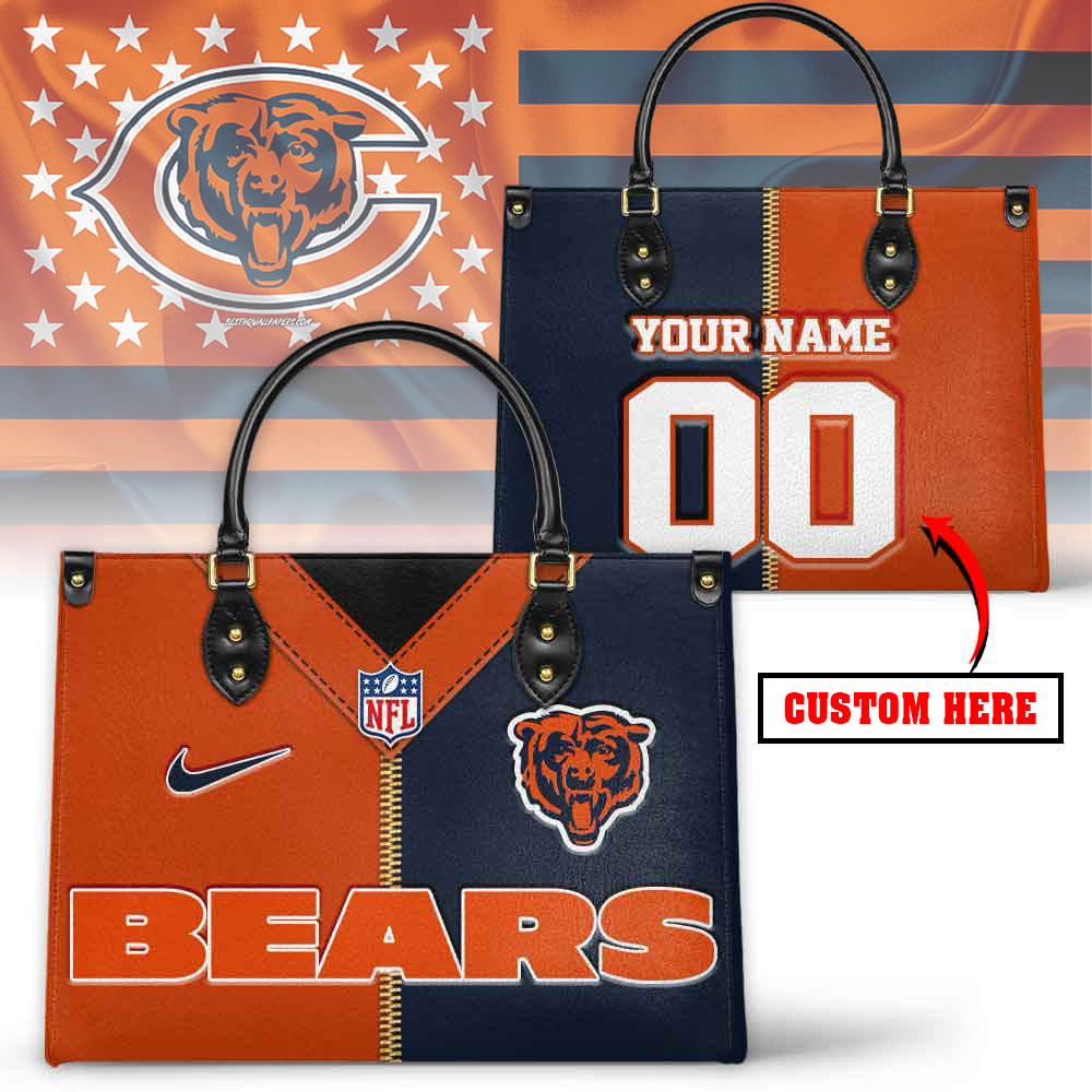CHI NFL Jersey Leather Handbag DDT NTL
