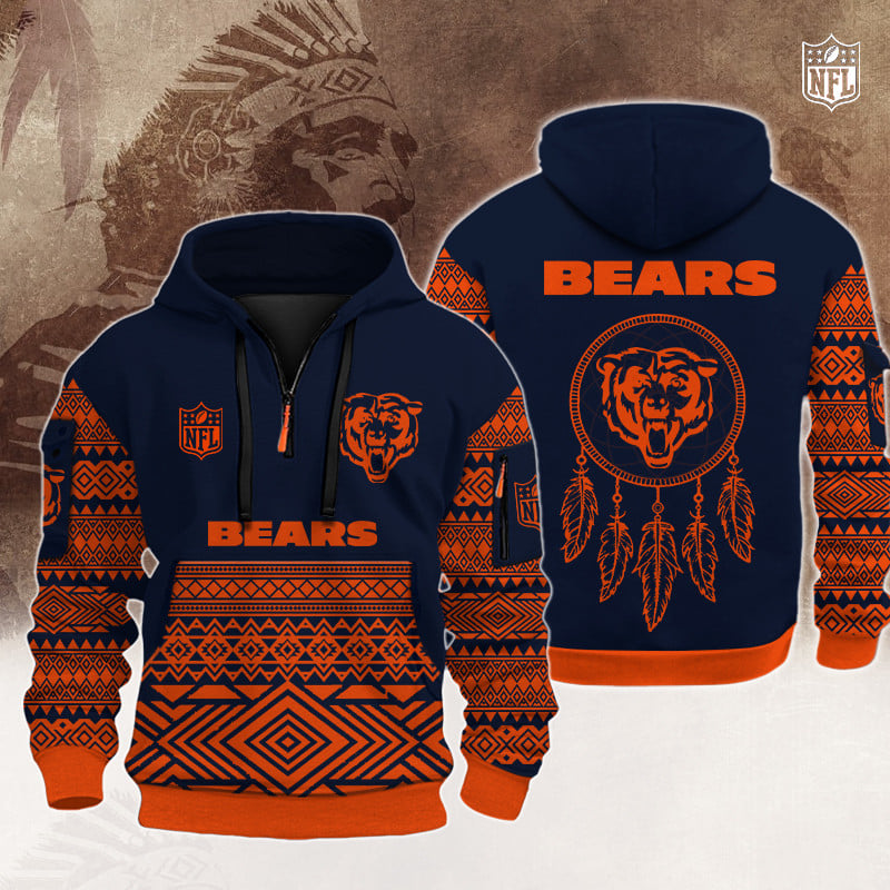 CHI Premium NFL Native American Hoodie DDT HLPHUONG