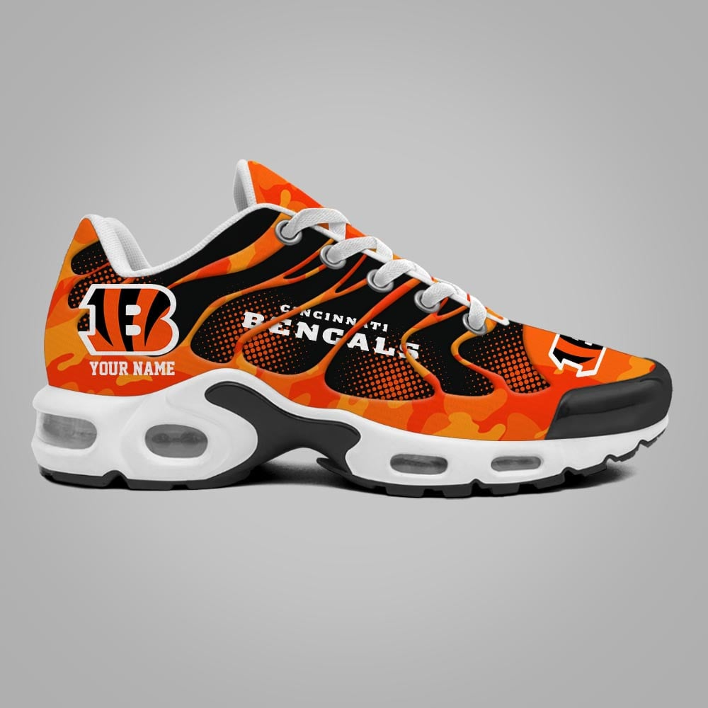 CIN NFL Personalized Air Max Shoes DDT CTND