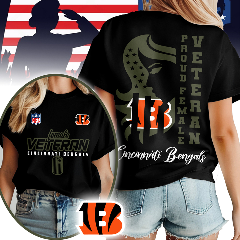 CIN Premium NFL Female Veteran 3D Shirt DDT HLPHUONG