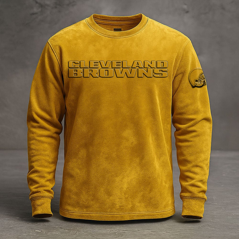 CLE x NFL Embossed SweatShirt DATND TANTD KAN