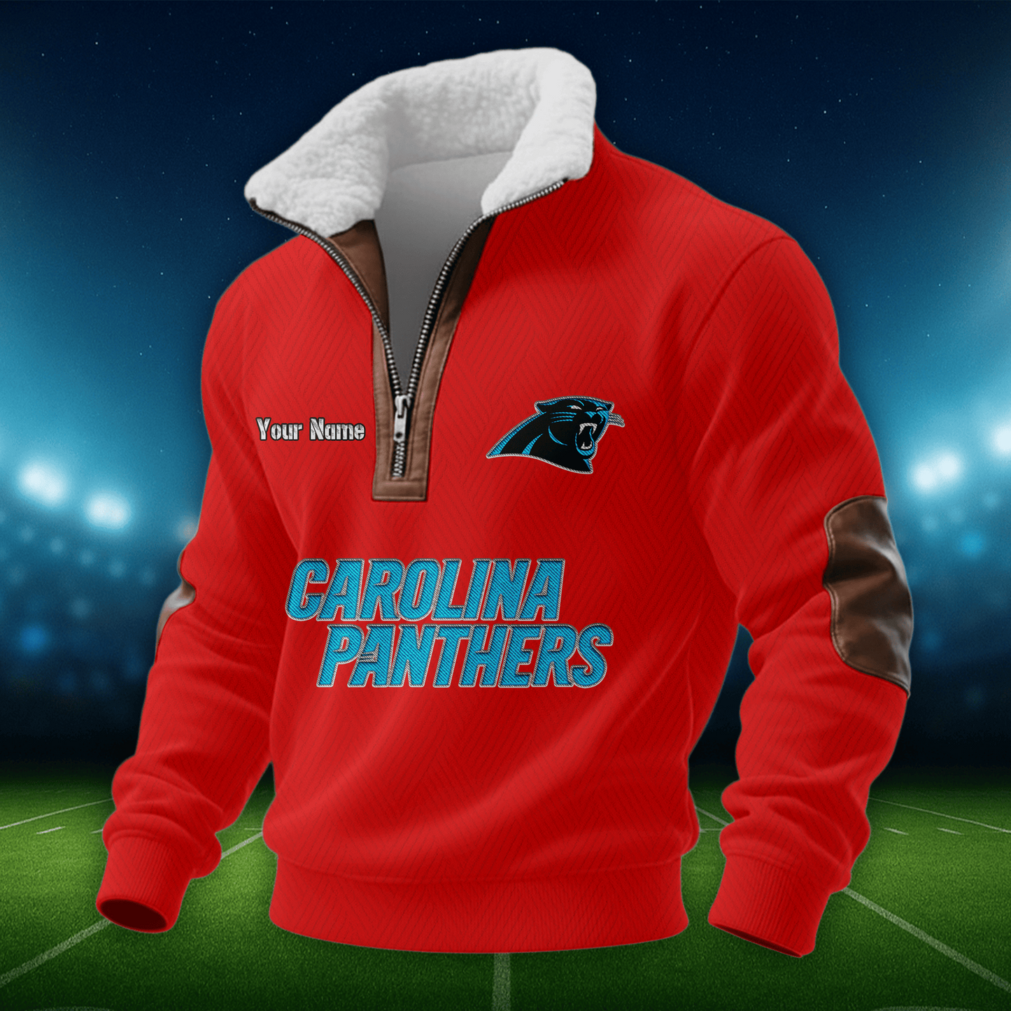 CP NFL Men Fur Collar Sweatshirt DDT CTND