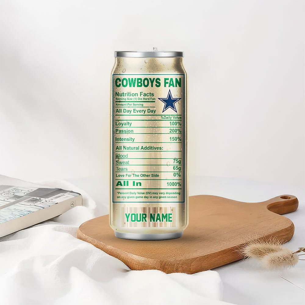 DC Premium NFL Starbucks Energy Can Tumbler DDT NTL