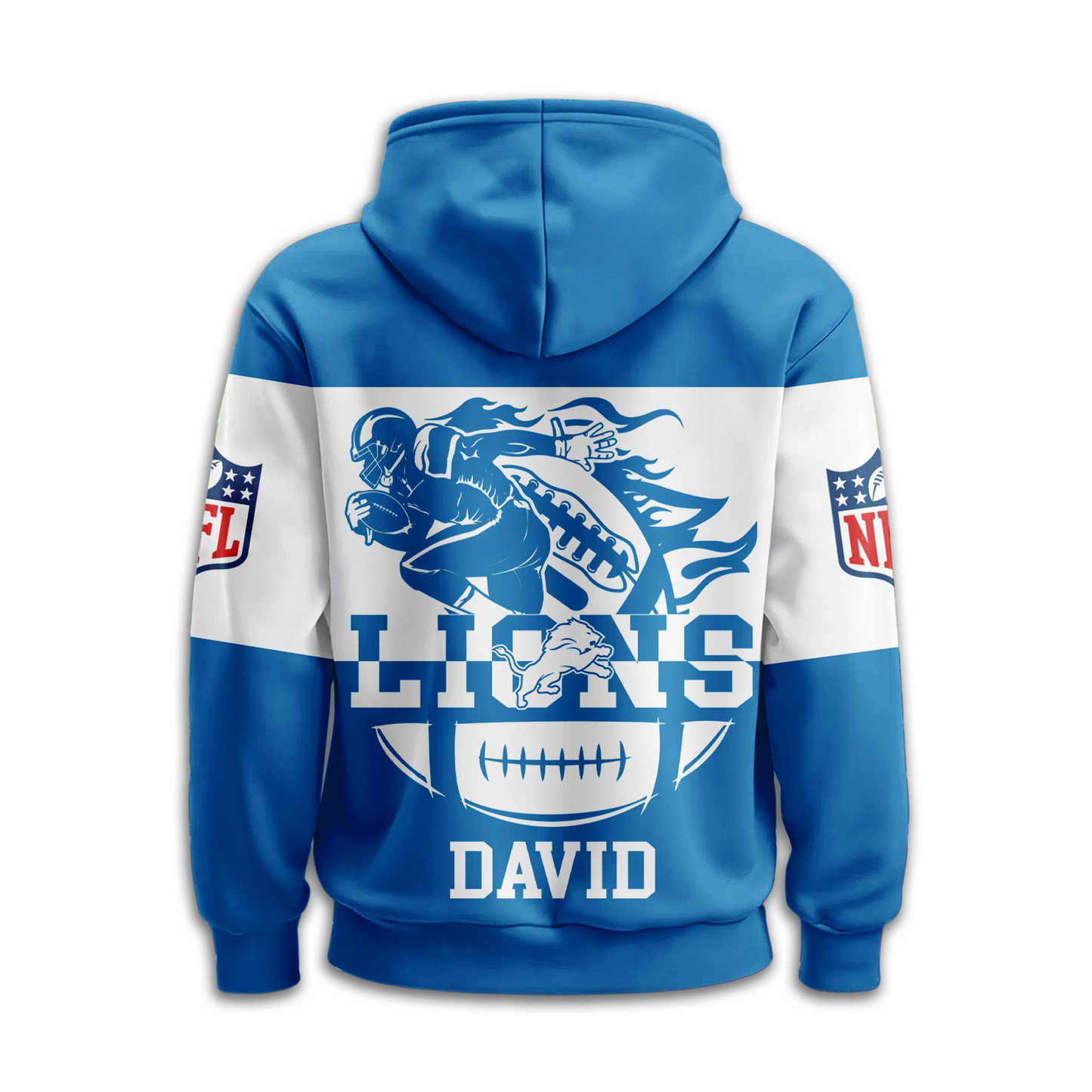 DL Premium NFL Touchdown Spirit Personalized Hoodie DDT CTND