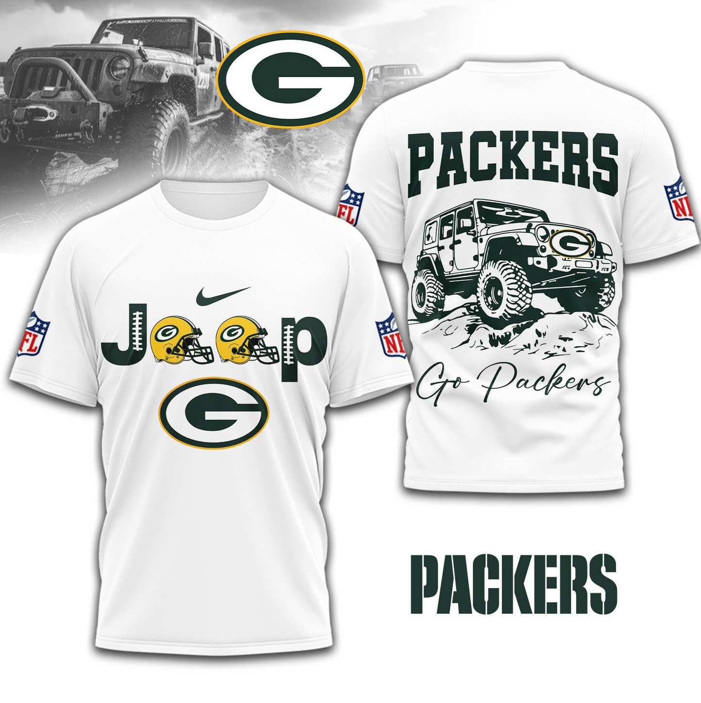 GBP Premium NFL Jeep 3D Shirt DDT 101125 NTL 1