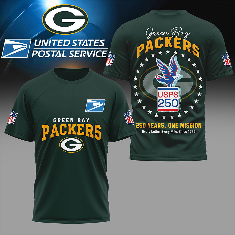 GBP Premium NFL United States Postal Service 250th Anniversary 3D Shirt DDT CTND