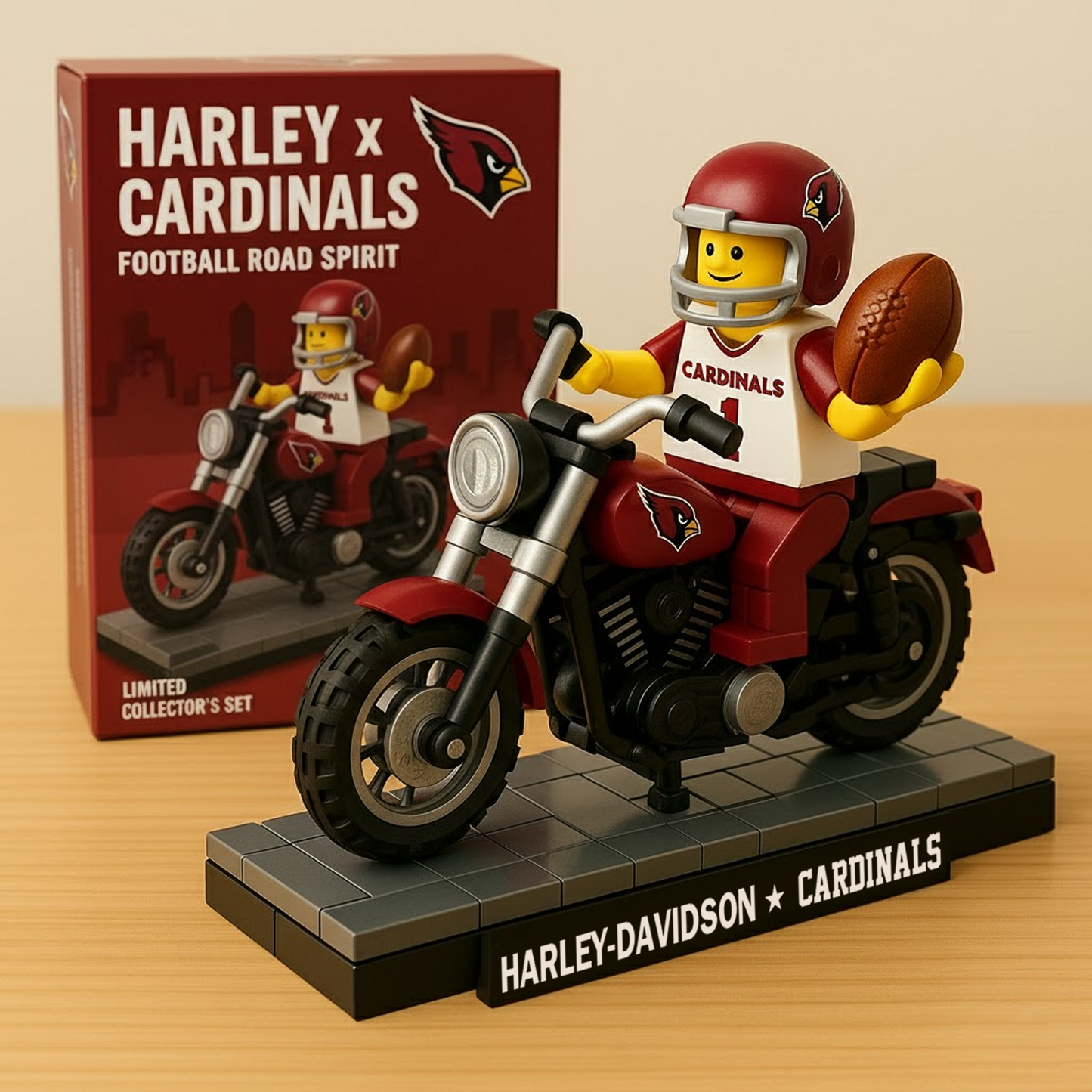 HD x ARI NFL Humorous Building Block Set DatND DVT