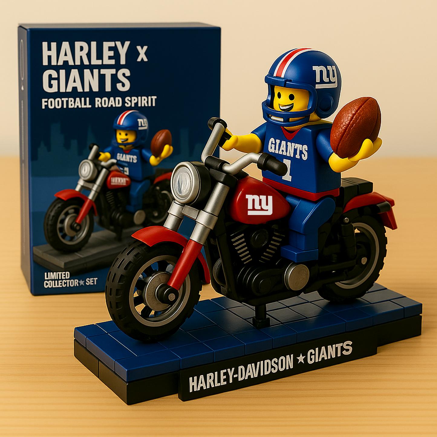 HD x NYG NFL Humorous Building Block Set DatND DVT