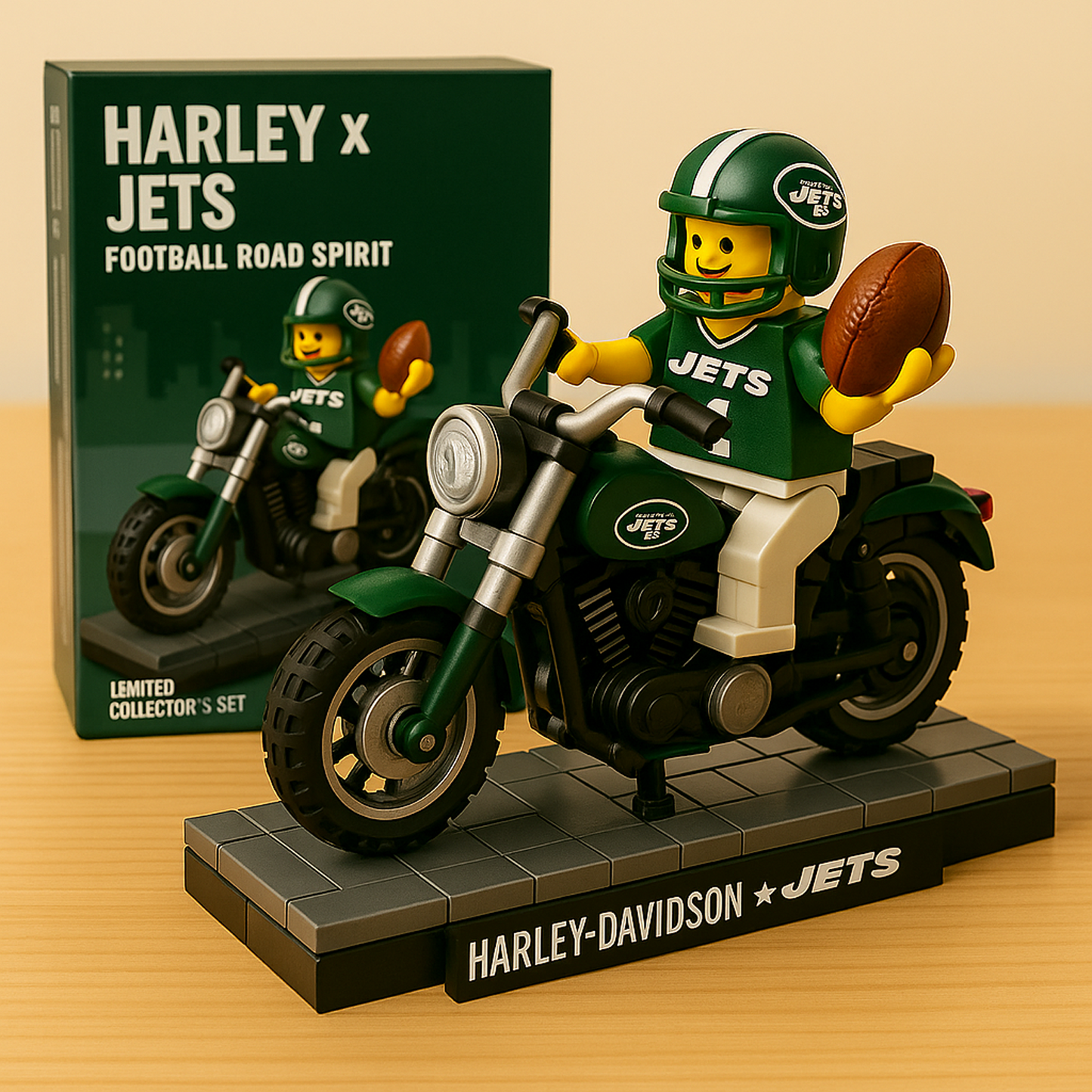 HD x NYJ NFL Humorous Building Block Set DatND DVT