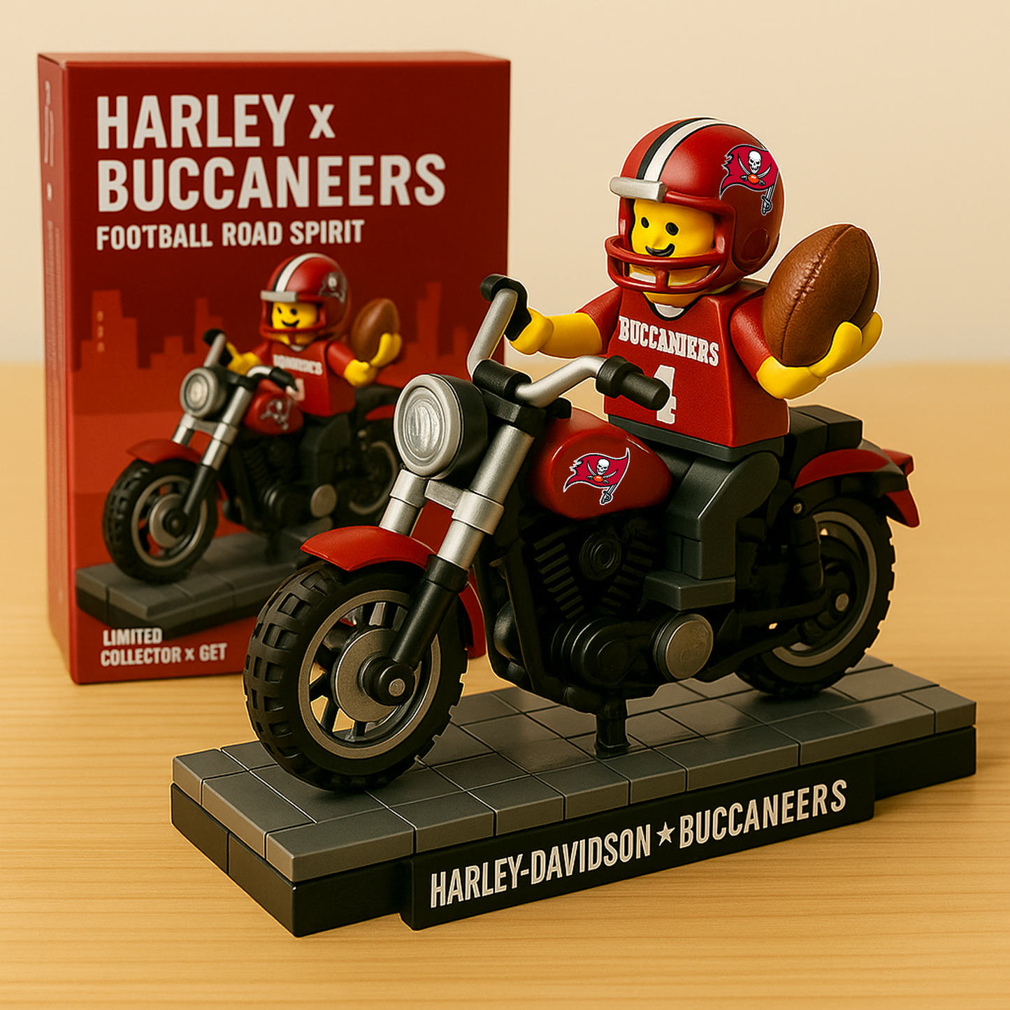 HD x TB NFL Humorous Building Block Set DatND DVT