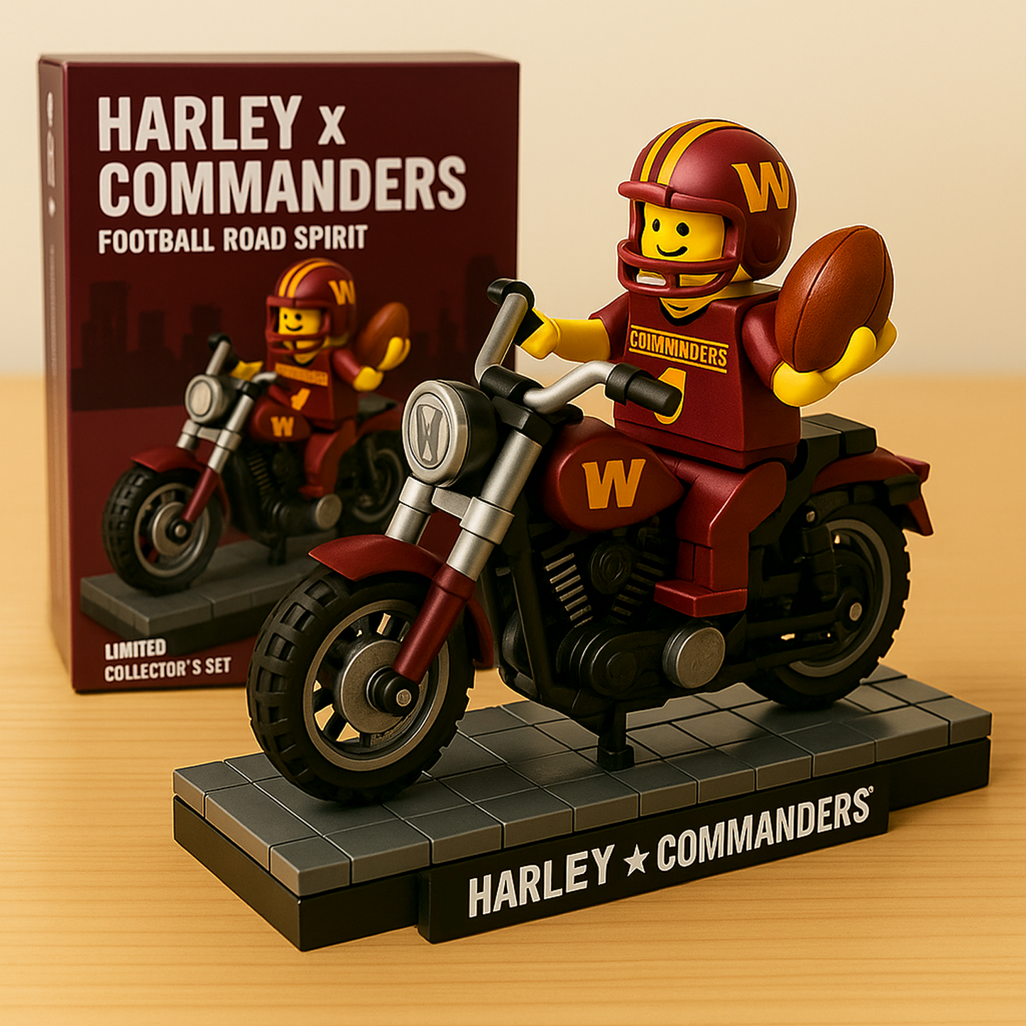 HD x WAS NFL Humorous Building Block Set DatND DVT