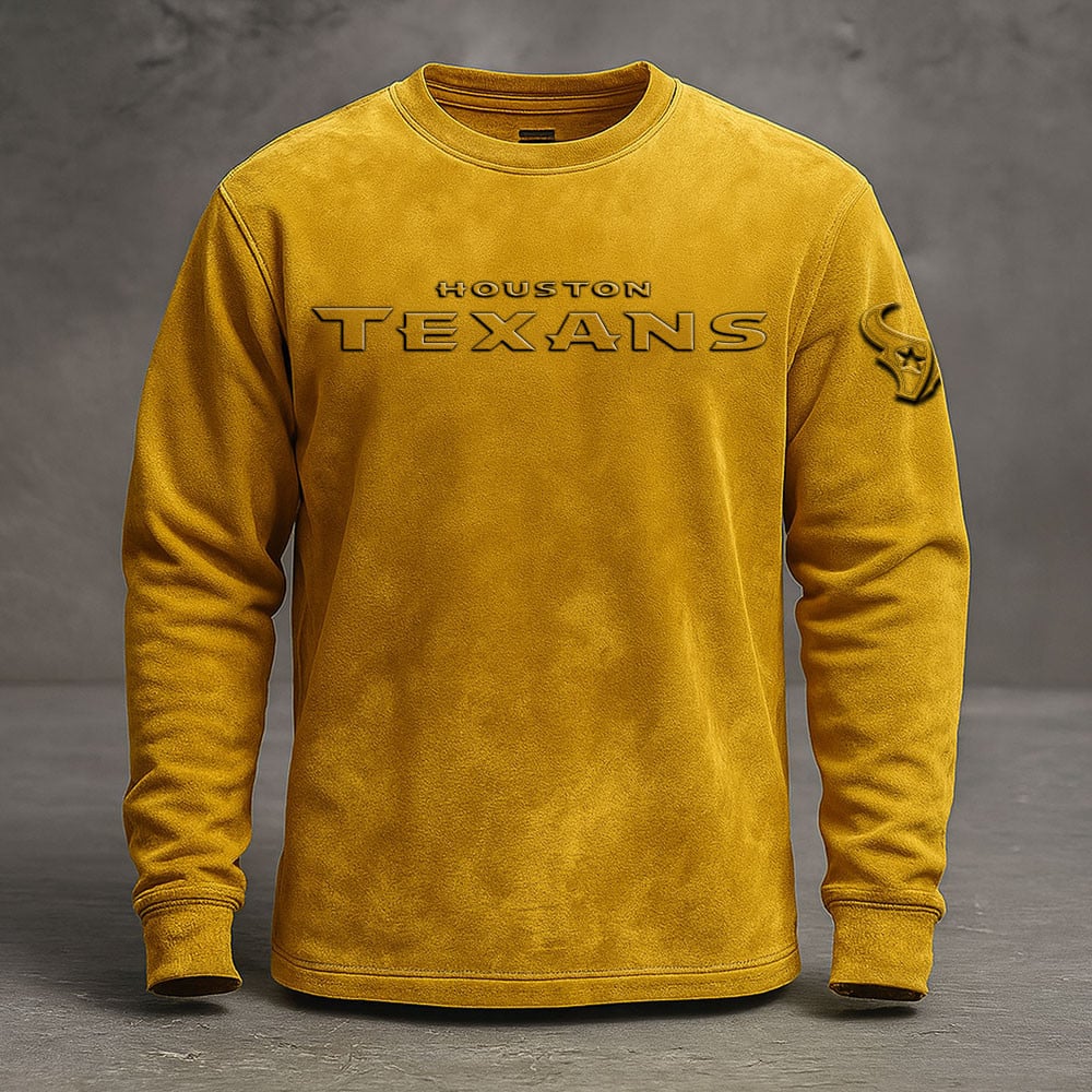 HOU x NFL Embossed SweatShirt DATND TANTD KAN