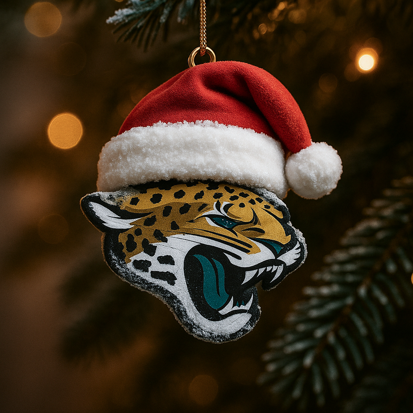 JAC x NFL Santa Hat Christmas Ornament 0811 DatND DVT