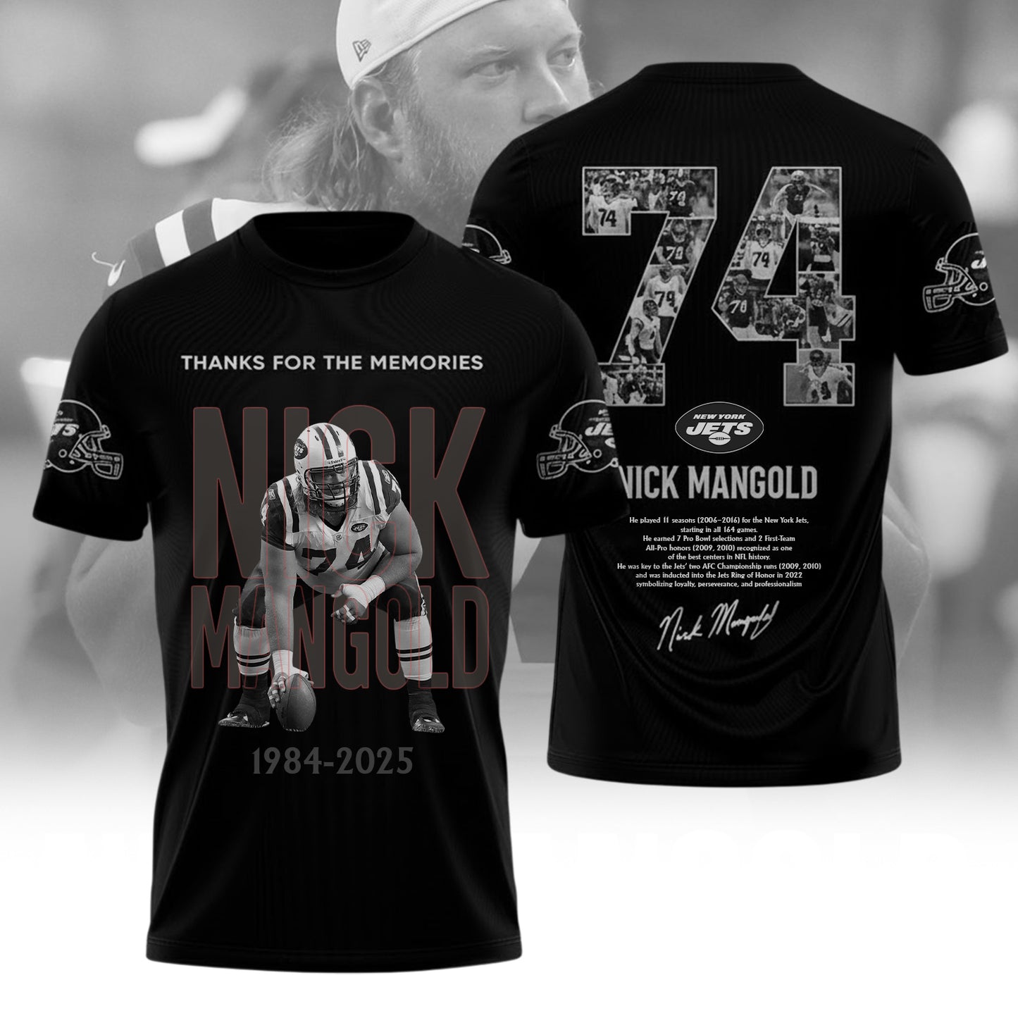 JETS NM74 - Thank You For The Memories 2025 T-SHIRT NDT NHM