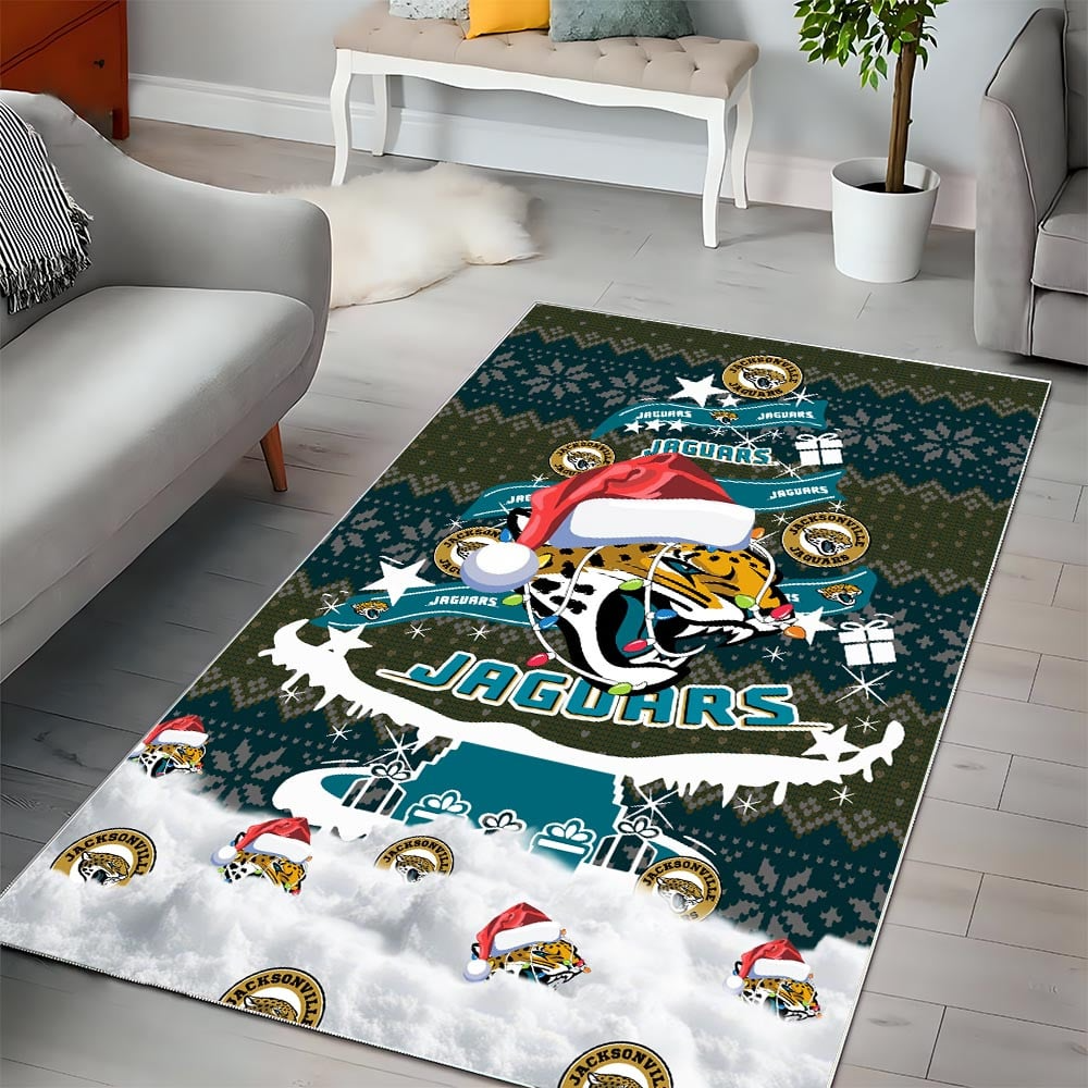 JJ NFL Chrismas Carpet Rug DDT NTL