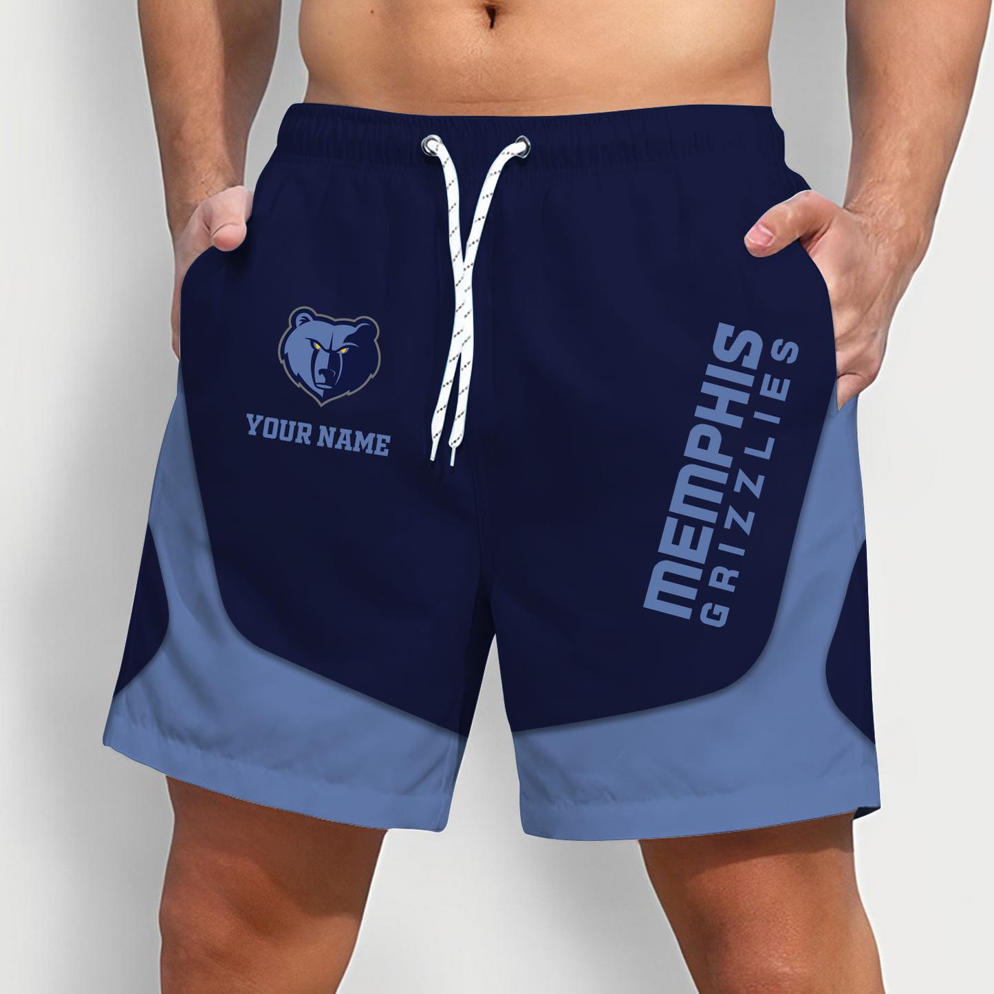 MEM x NBA Team Special Short Pants For Men Custom Name Gifts DATND TANTD
