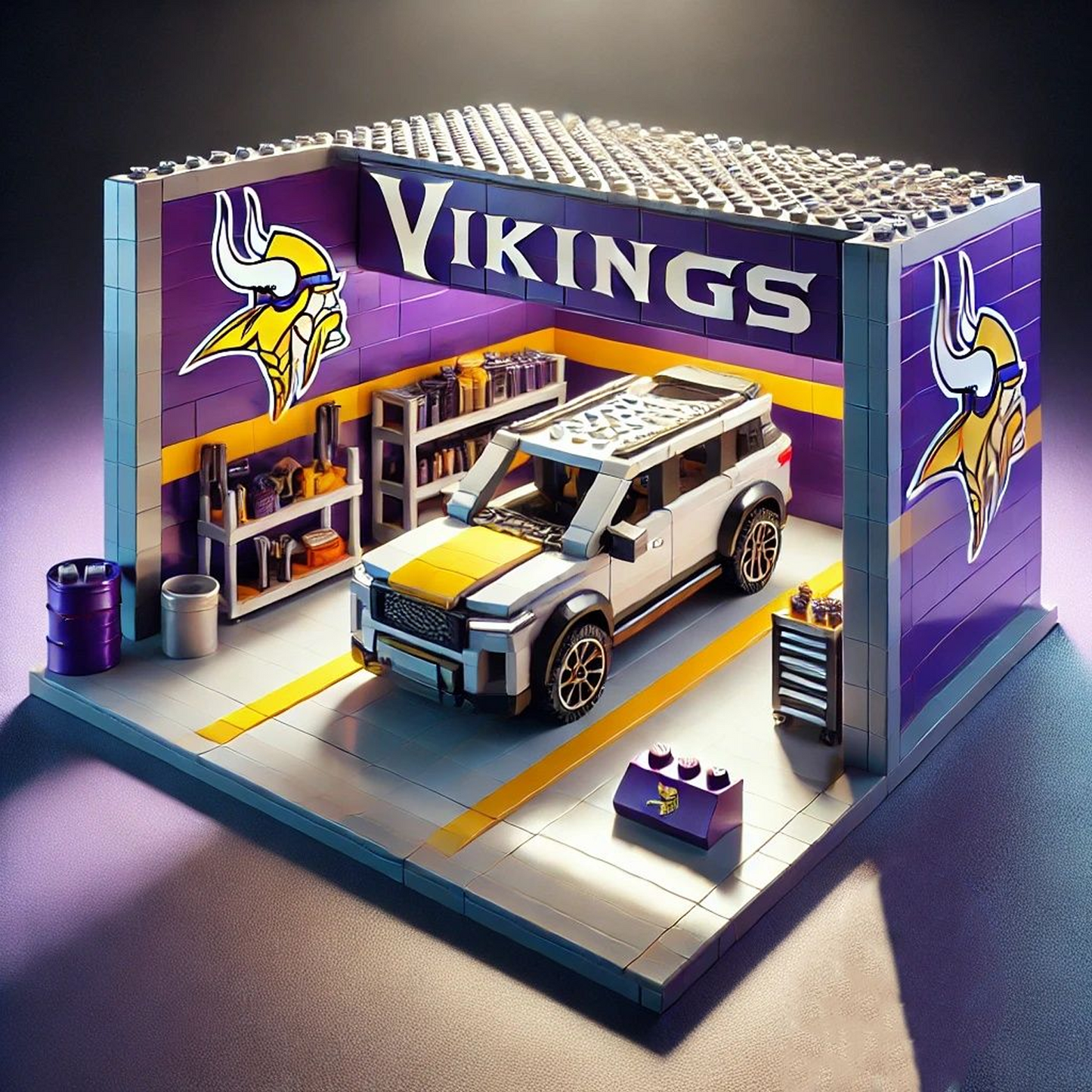 MIN x NFL Garage Building Blocks Set DATND TANTD