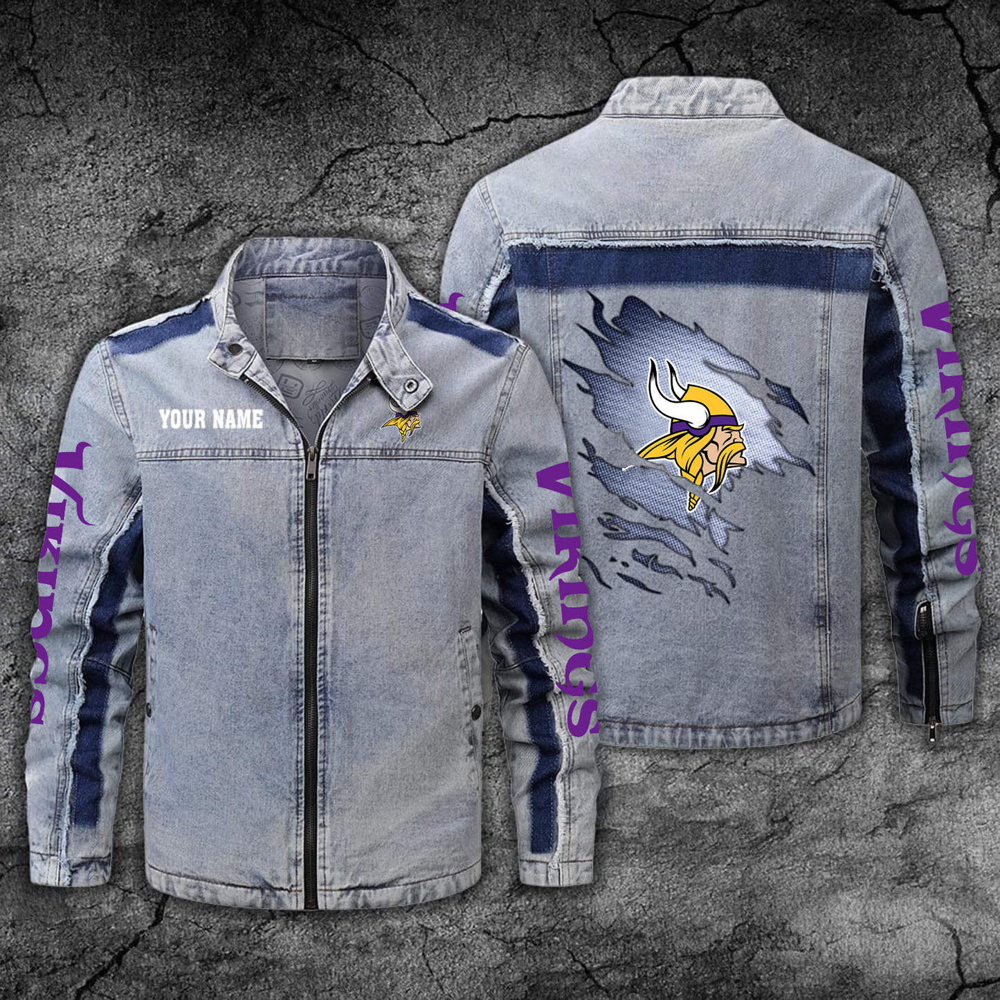 MIN x NFL Jean Jacket DATND TANTD