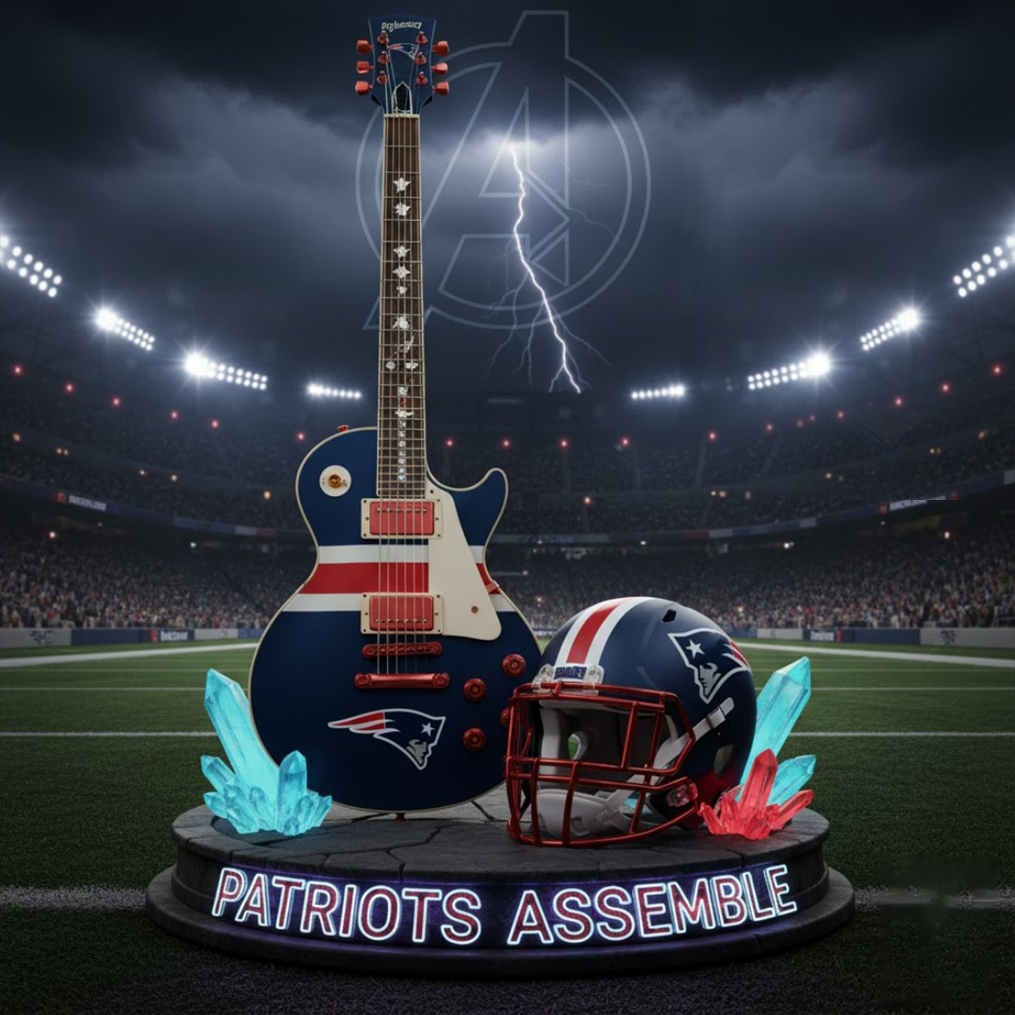 NE x NFL Signature Decor Statue DatND DVT