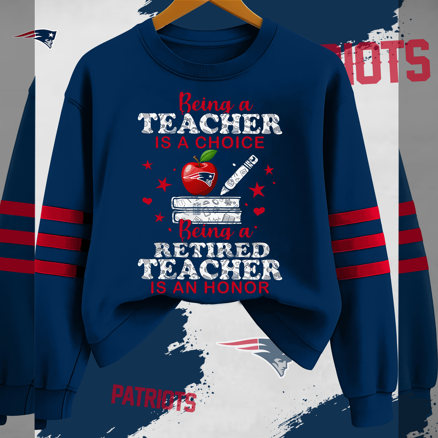 NEP Premium NFL Teacher Honor 3D Sweatshirt DDT HLPHUONG