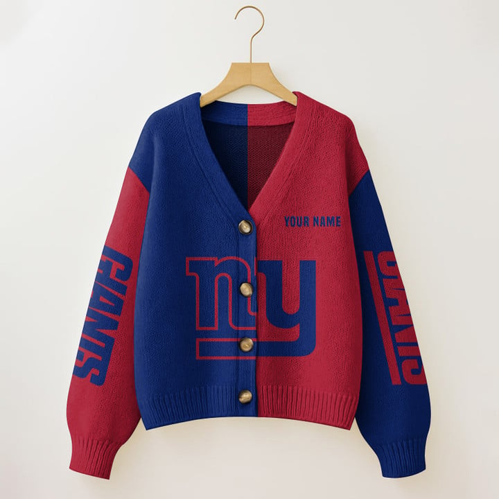 NYG Premium NFL Women Cardigan DDT HLPHUONG