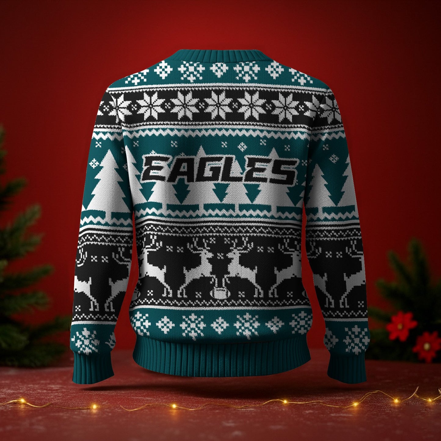 PHI x NFL Premium Ugly Christmas Sweater DatND DVT