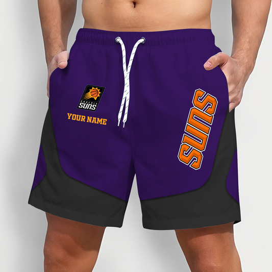PHX x NBA Team Special Short Pants For Men Custom Name Gifts DATND TANTD