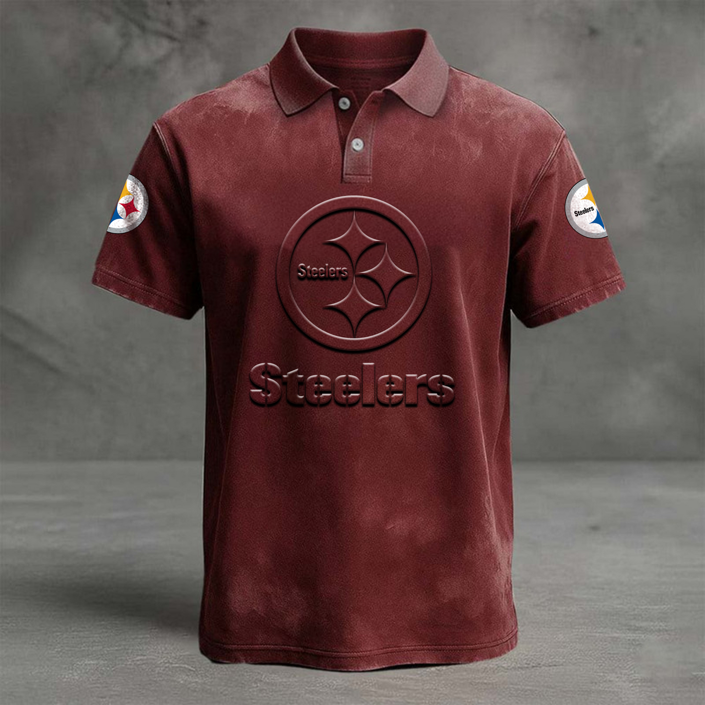 PIT x NFL Embossed Polo Shirt DATND TANTD