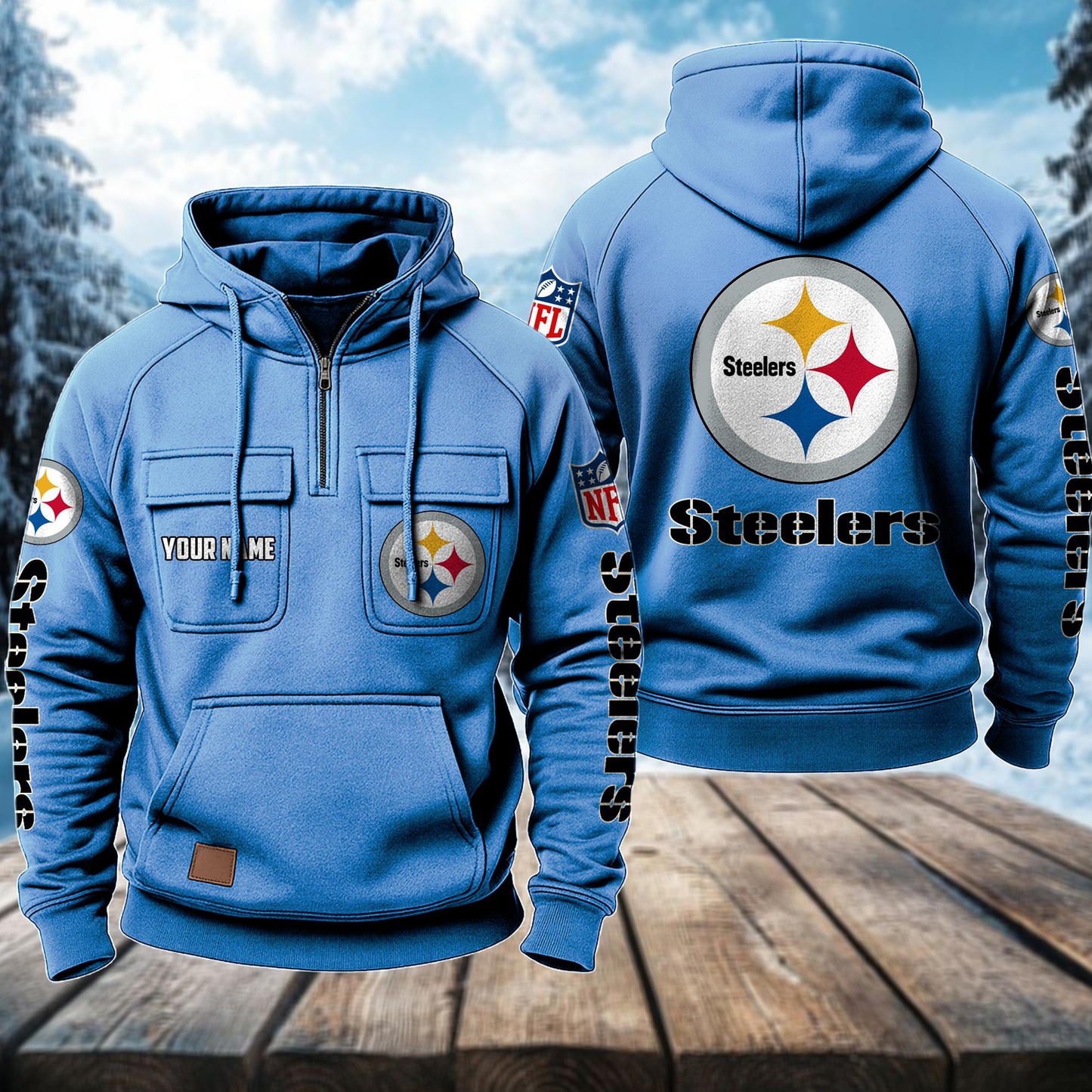 PIT x NFL Premium Hoodie DATND TANTD