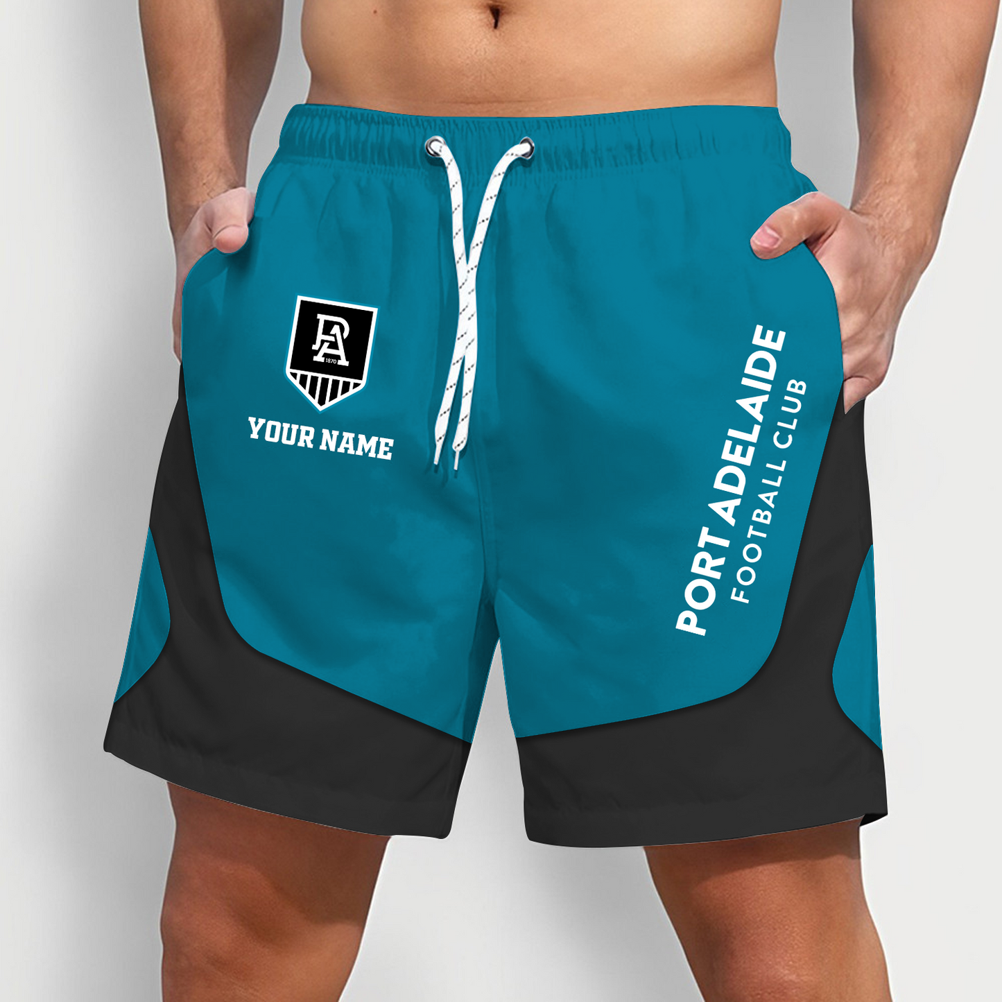 POR x AFL Team Special Short Pants For Men Custom Name Gifts DATND TANTD