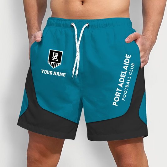 POR x AFL Team Special Short Pants For Men Custom Name Gifts DATND TANTD