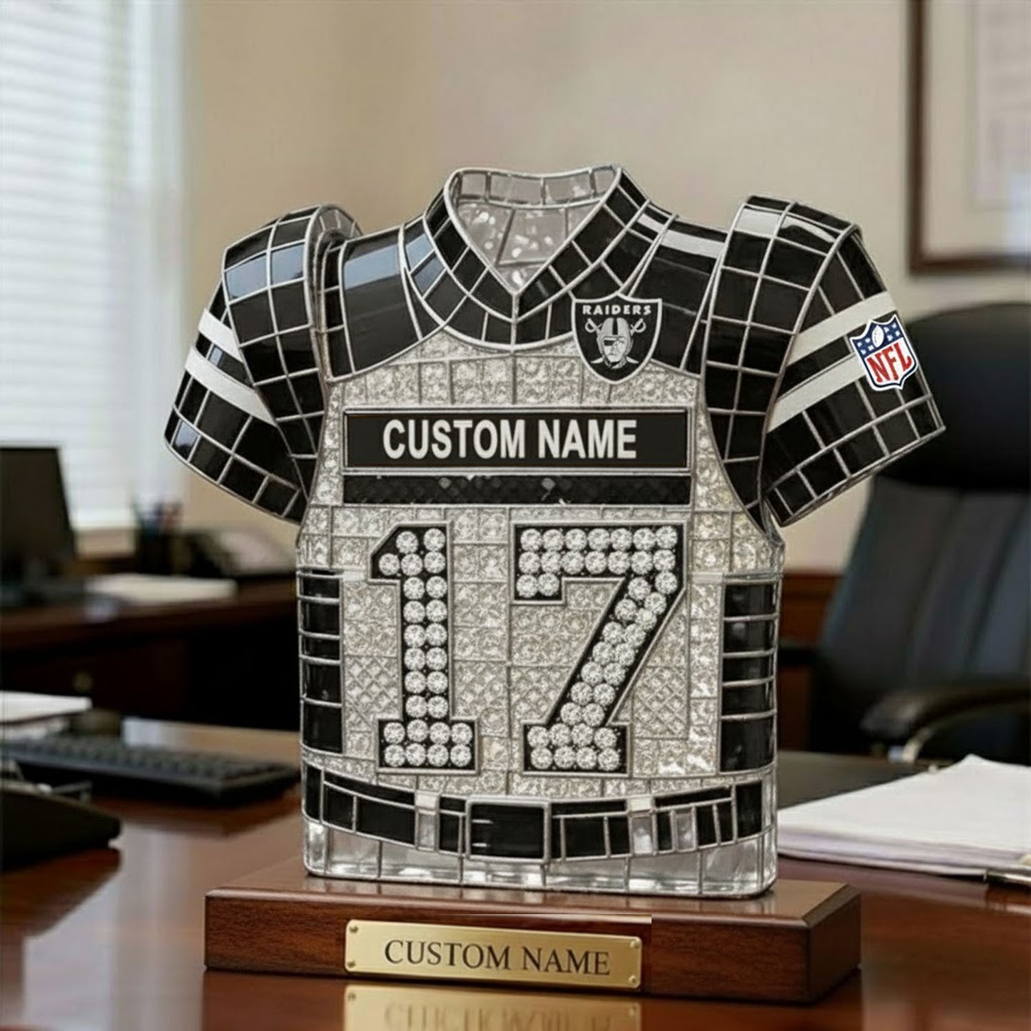 PREMIUM CRYLIC BLOCK NFL X LV NDT NHM