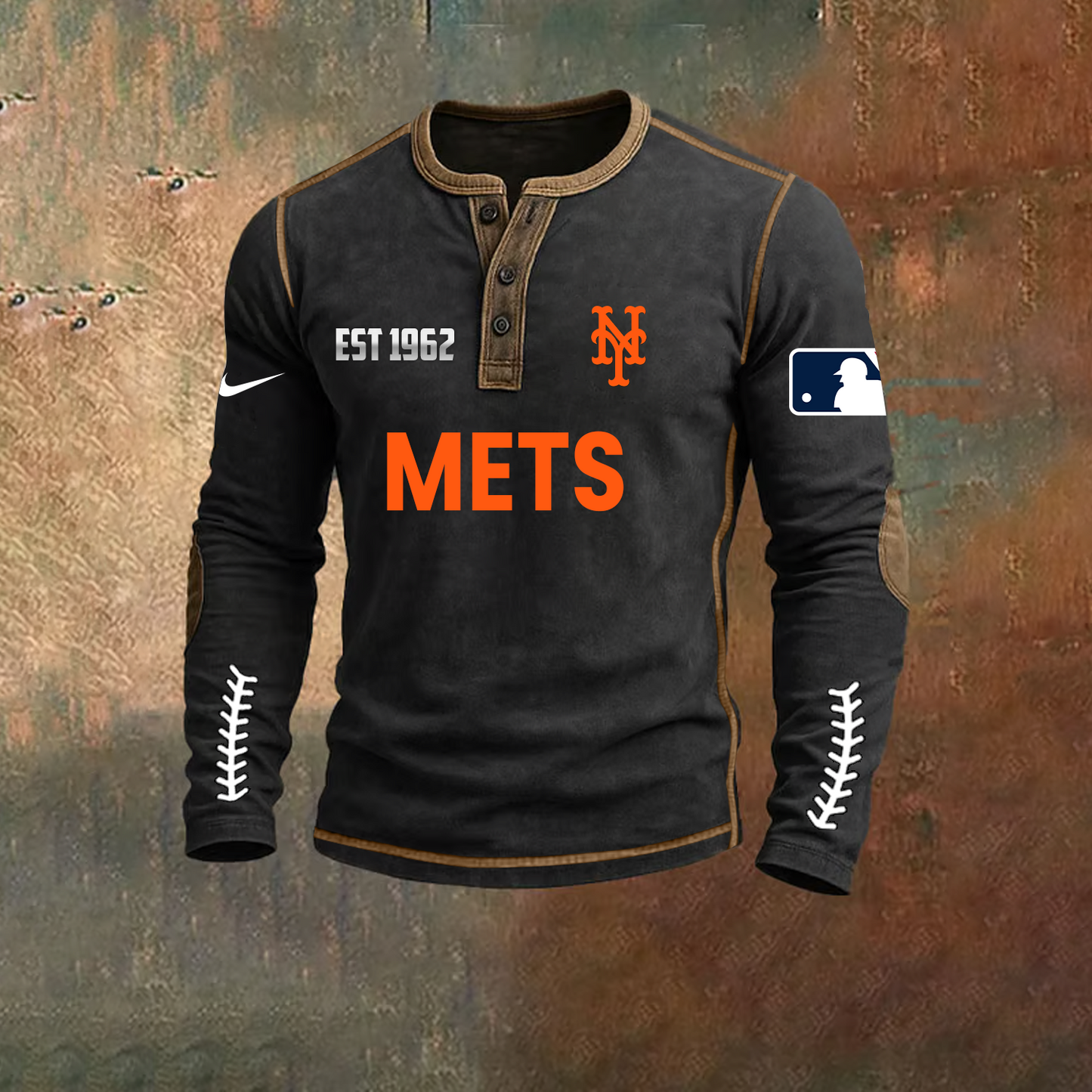 PREMIUM MLB X NYM LONG SLEEVE SHIRT NDT TDT