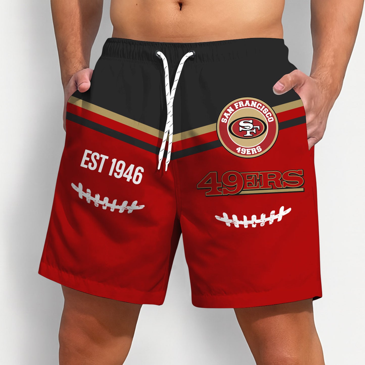 PREMIUM NFL X SF Short Pants For Men Gifts FOR FAN 2025 NDT NHM