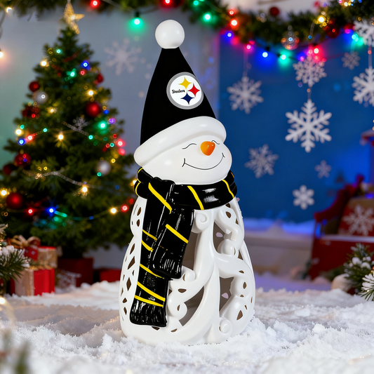 PREMIUM NFL X PIT LED Christmas Snowman Decorative Lights 2510 NDT