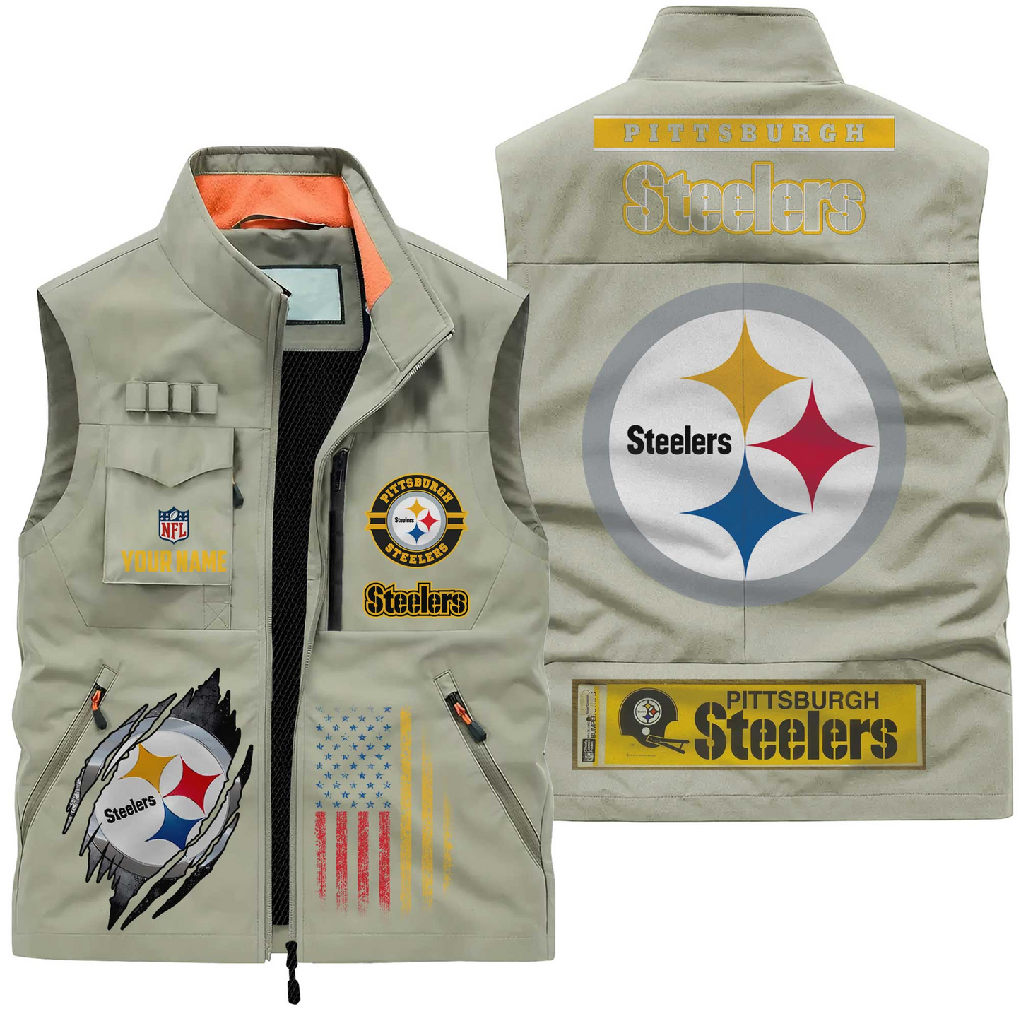 PS Premium NFL Fishing Vest DDT CTND